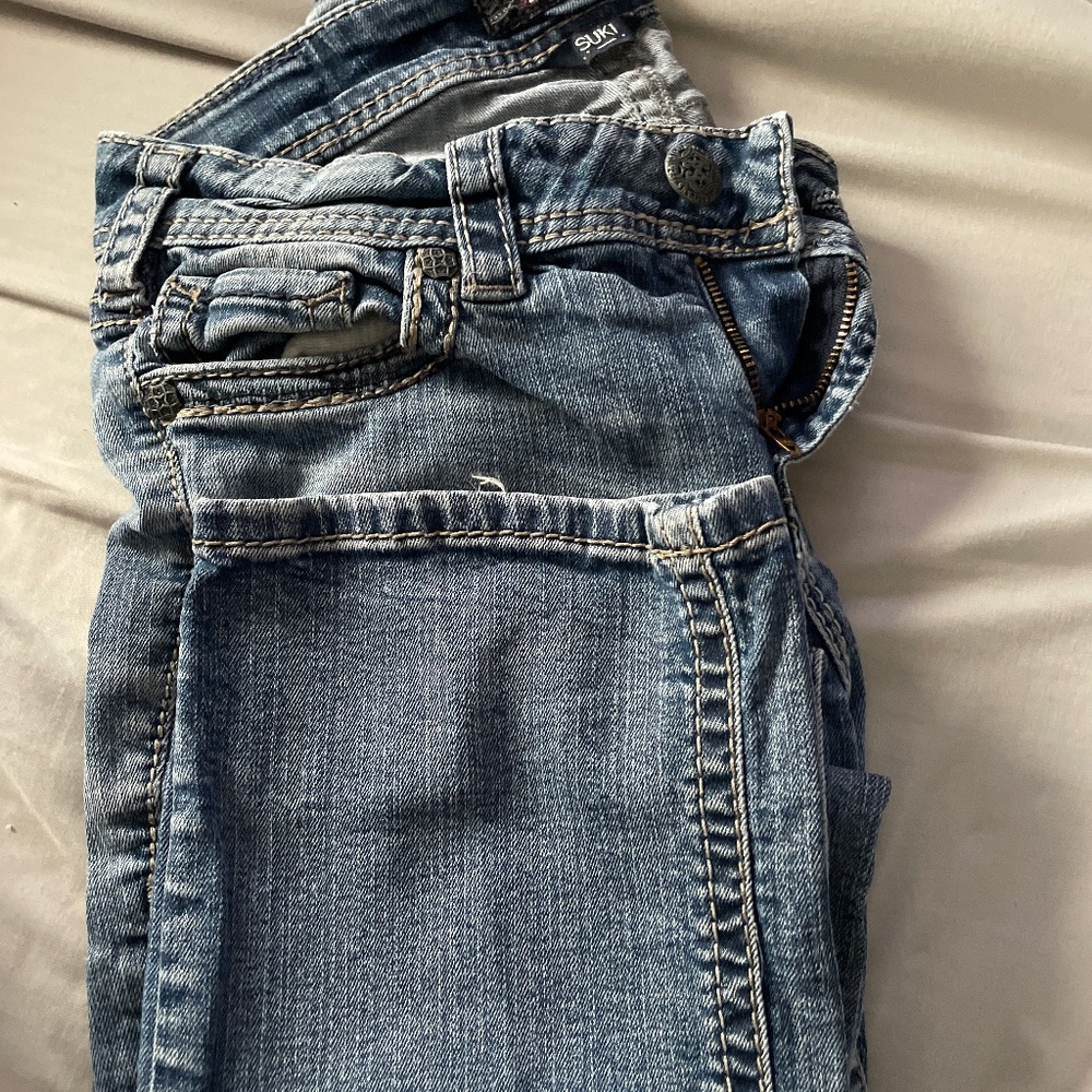 Silver jeans